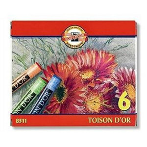 Koh-i-Noor Soft pastels Set 6 Colours