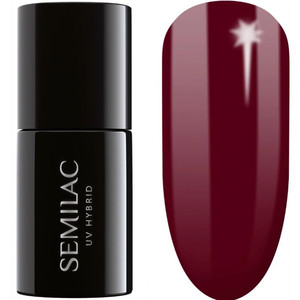 Semilac UV Hybrid Nail Polish 404 Black Beans Muffin 7ml