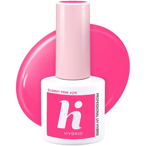 Hi Hybrid Nail Polish - No.211 Sunny Pink 5ml