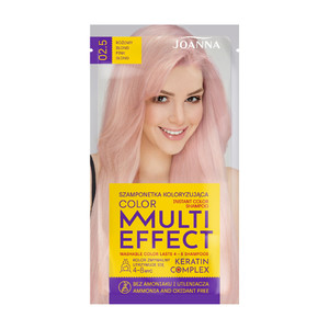 Joanna Multi Effect Color Keratin Complex Instant Color Shampoo no. 02.5 Pink Blond 35g