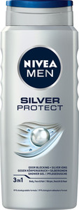 Nivea Men Silver Protect Shower Gel 500ml