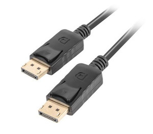 Lanberg DisplayPort Cable M/M 4K 1.8m, black