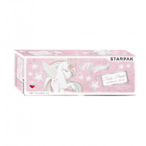 Starpak Poster Paints 12 Colours x 20ml Unicorn