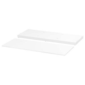 NORDLI Top and plinth, white, 120x47 cm
