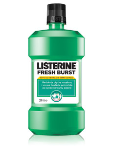 Listerine Fresh Burst Mouthwash 500ml