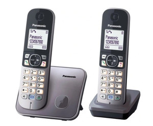 Panasonic Cordless Phone KX-TG6812 Dect, grey