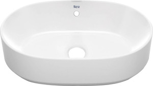 Roca Counter-mounted Basin Domus 55 x 39 cm, white