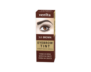 VENITA Eyebrow Tint Henna Professional Eyebrow Tint 3.0 Brown
