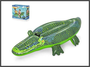 Bestway Inflatable Ride-on Crocodile 152x71cm