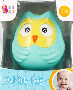 Bam Bam Owl Roly-Poly 3m+