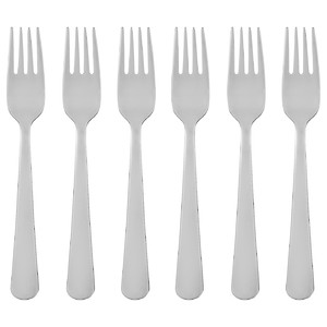 DRAGON Salad/dessert fork, stainless steel, 6 pack