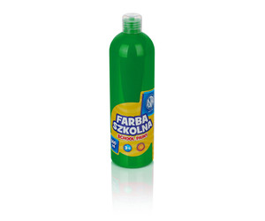 Astra School Paint Bottle 500ml, light green