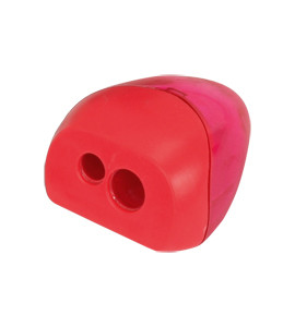 Fiorello Double Pencil Sharpener, assorted colours