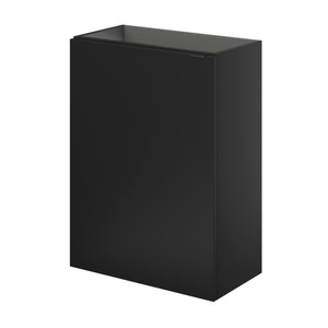 Goodhome Wall-mounted Basin Cabinet Imandra 44cm, matt black