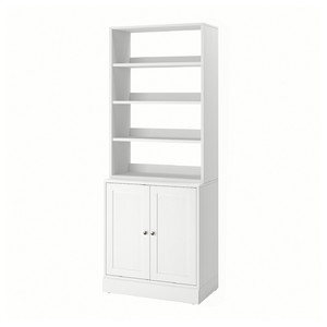 HAVSTA Storage combination, white, 81x47x212 cm