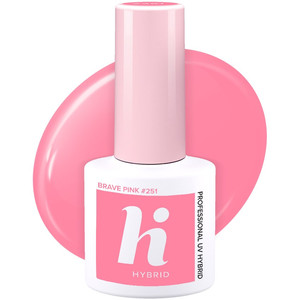 Hi Hybrid Nail Polish - No.251 Brave Pink 5ml