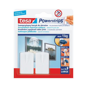 Tesa Powerstrips Self-adhesive max. 1kg