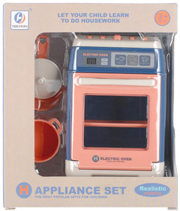 Appliance Set Electric Oven Toy 3+