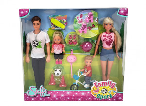 Stefi Love Dolls Set Sport Family 3+