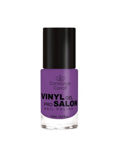 Constance Carroll Vinyl Gel Pro Salon Nail Polish no. 20 Purple Flower 10ml