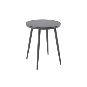 GoodHome Round Table for Balcony/Terrace Apolima