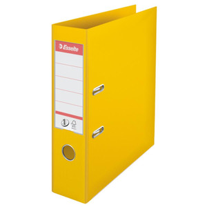 Esselte Lever Arch File Vivida No. 1 Power A4 75mm, yellow
