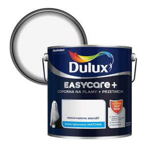 Dulux EasyCare+ Washable Durable Matt Paint 2.5l unshakable grey