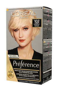 L'Oréal Feria Preference - 102 Lightest Pearl Blond