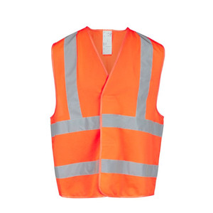 Site Safety Vest Warning Vest L/XL, orange