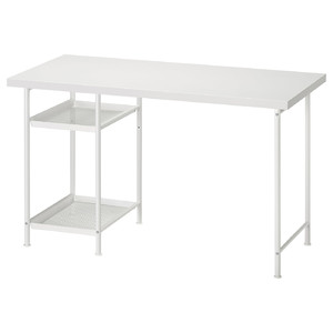 LAGKAPTEN / SPÄND Desk, white, 120x60 cm