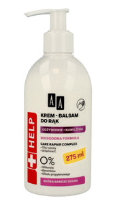 AA HELP Hand Cream-Lotion Nourishing-Moisturizing for Very Dry Skin XXL 275ml