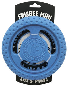 Kiwi Walker Let's Play Dog Toy Frisbee Mini, blue