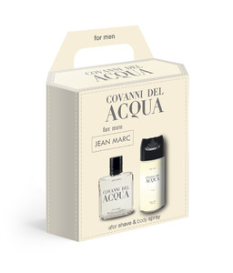 JEAN MARC Covanni Del Acqua Gift Set for Men - Deodorant & After Shave