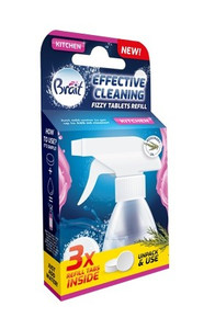 Brait Effective Cleaning Fizzy Tablets - Kitchen 3pcs Refill Tabs
