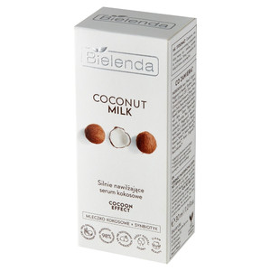 Bielenda Coconut Milk Strongly Moisturizing Coconut Serum Cocoon Effect 98% Natural Vegan 30ml