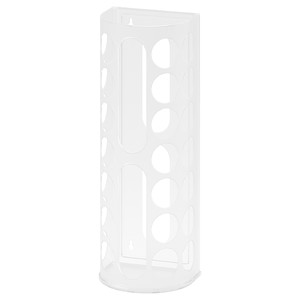 VARIERA Plastic bag dispenser, white