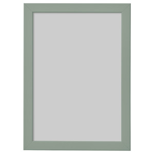 FISKBO Frame, light grey-green, 21x30 cm