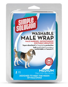Simple Solution Washable Male Wrap - Medium 1pc