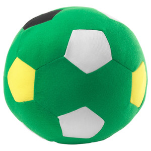 SPARKA Soft toy, green football, green