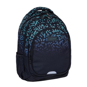 School Backpack 30x42x17 Head Green Bricksast