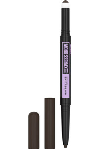 MAYBELLINE Express Brow Satin Duo Double-sided Brow Pencil + Powder 05 Black Brown 1pc