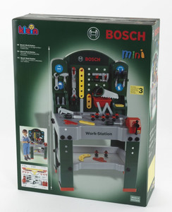 Klein Bosch Workstation, 44pcs Playset 3+