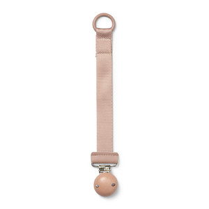 Elodie Details Wood Pacifier Clip - Faded Rose