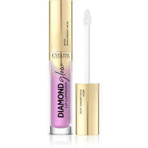 Eveline Diamond Glow Lip Luminizer Lip Gloss with Hyaluronic Acid no. 10 4.5ml