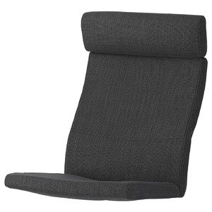 POÄNG Armchair cushion, Hillared anthracite