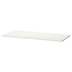 UTRUSTA Shelf for corner base cabinet, white, 128 cm