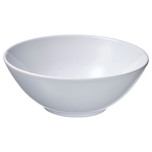 GODMIDDAG Bowl, white, 19 cm