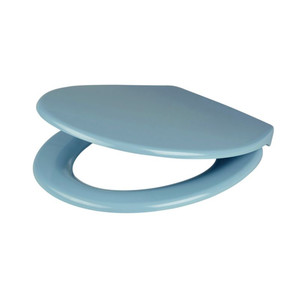 Cooke & Lewis Duroplast Soft-close Toilet Seat Diani, blue