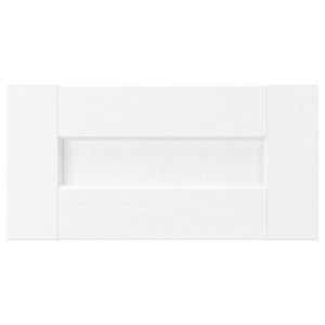 ENKÖPING Drawer front, white wood effect, 40x20 cm