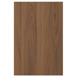 TISTORP Door, brown walnut effect, 40x60 cm